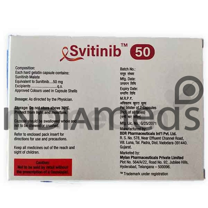 Svitinib 50mg Capsule