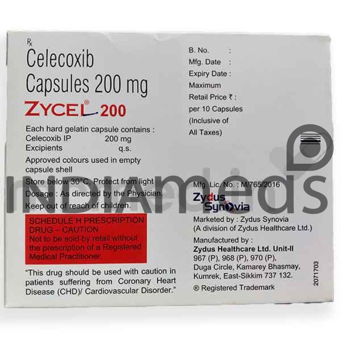 Zycel 200mg Capsule