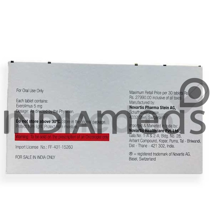Afinitor 5mg Tablet
