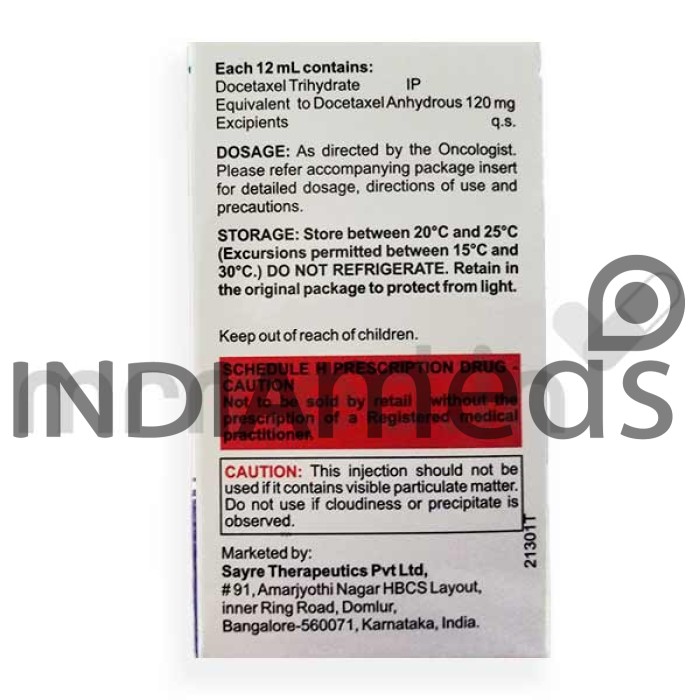 Solfredoc 120mg Injection