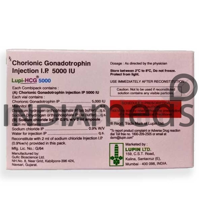Lupi-HCG 5000IU Injection