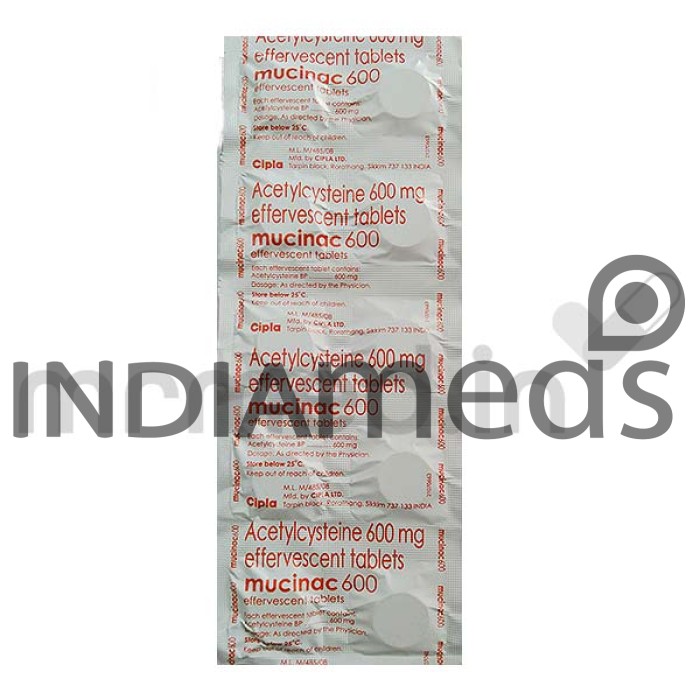 Mucinac 600mg Tablet