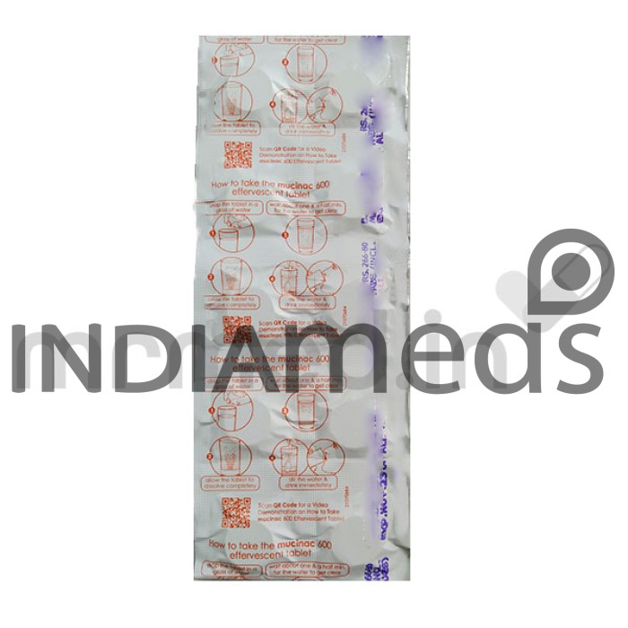 Mucinac 600mg Tablet