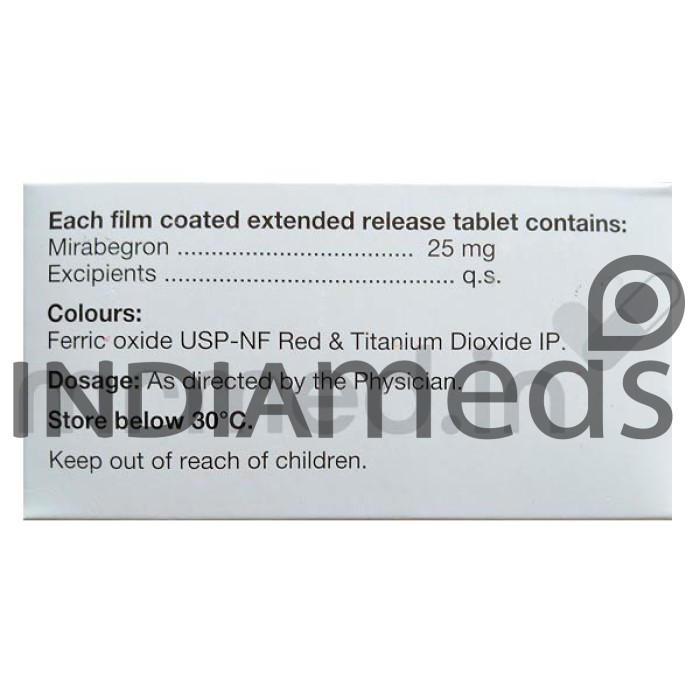 Vesibeta 25mg Tablet