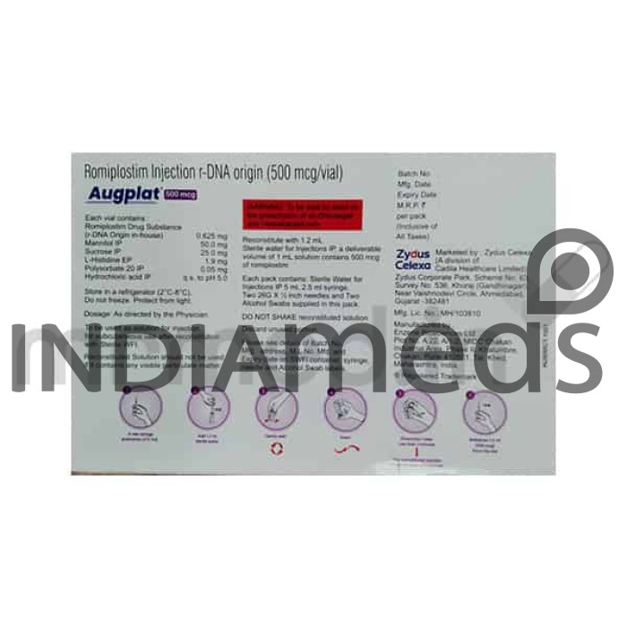 Augplat 500mg Injection