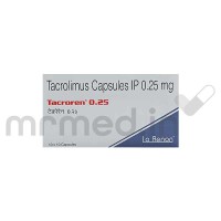 Tacroren 0.25mg Capsule