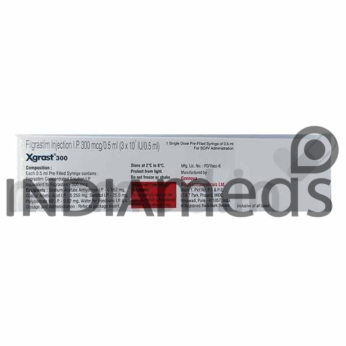 Xgrast 300mcg Injection