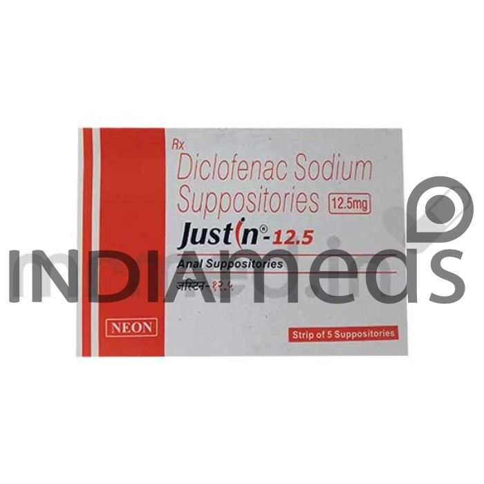 Justin 12.5mg Suppository