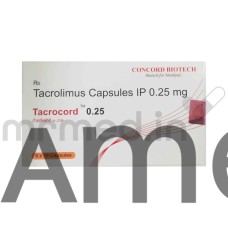 Tacrocord 0.25mg Capsule