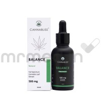 Cannabliss Balance 500mg OIL 10ml