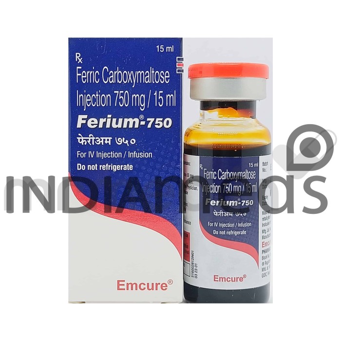 Ferium 750mg Injection
