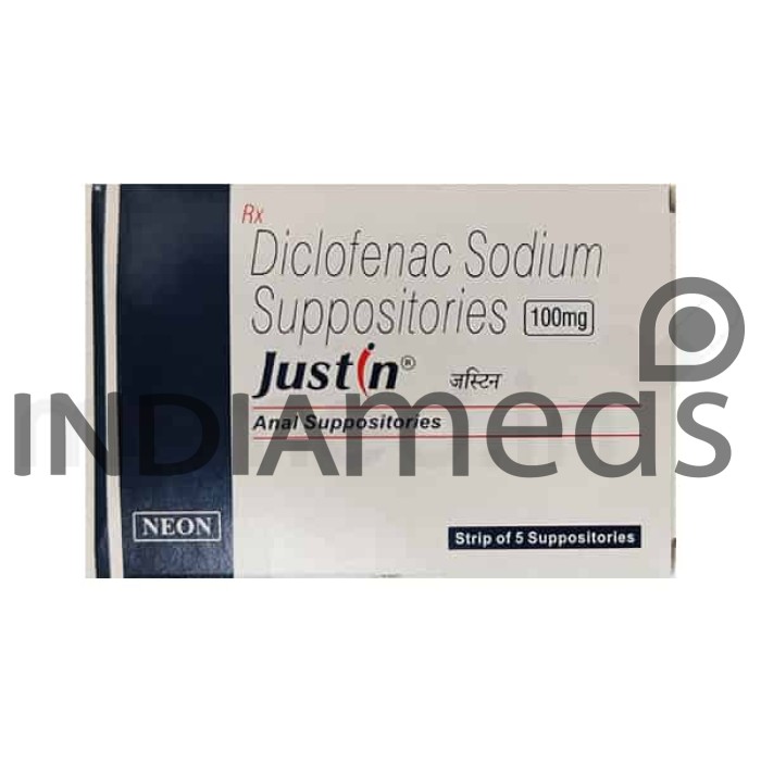 Justin 100mg Suppository