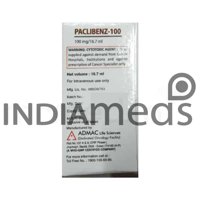 Paclibenz 100mg Injection