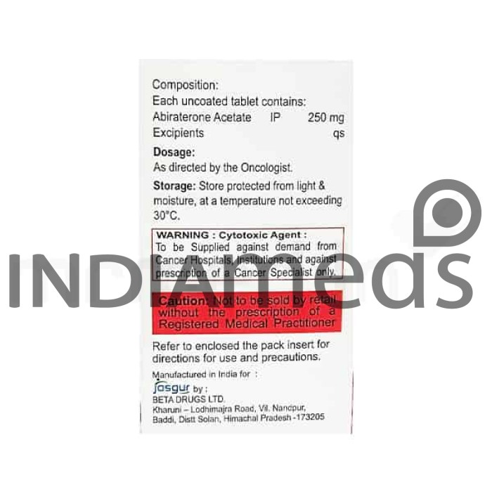 Abirabuzz 250mg Tablet
