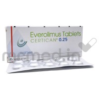 Certican 0.25mg Tablet