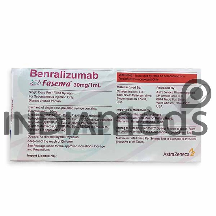 Fasenra 30mg Injection 1ml