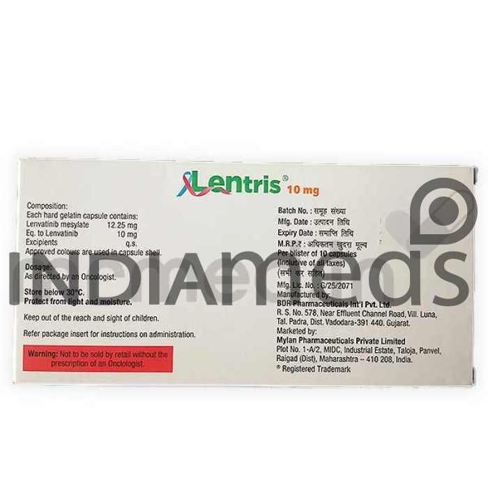 Lentris 10mg Capsule