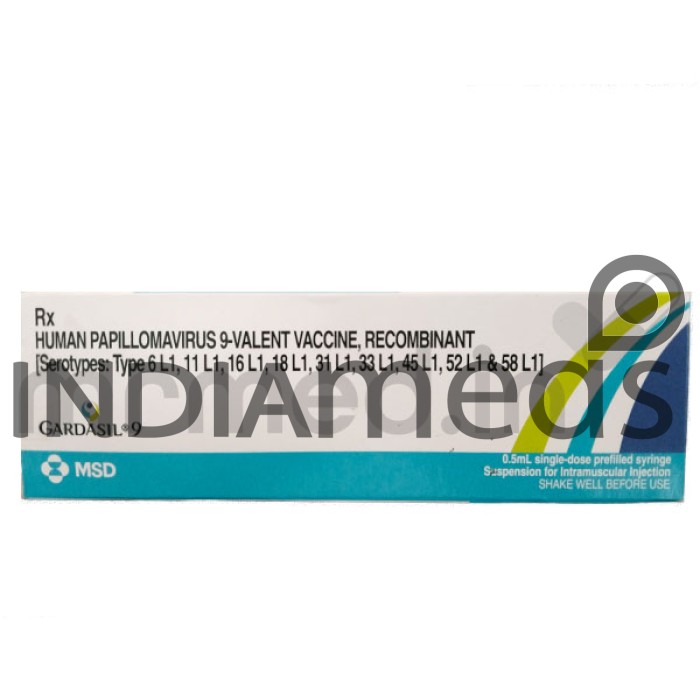 Gardasil 9 Injection 0.5ml