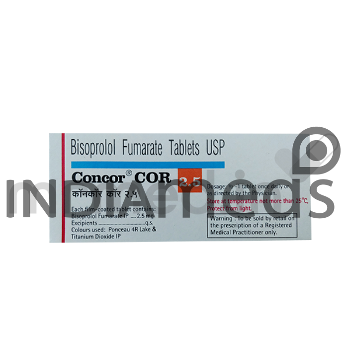 Concor COR 2.5mg Tablet