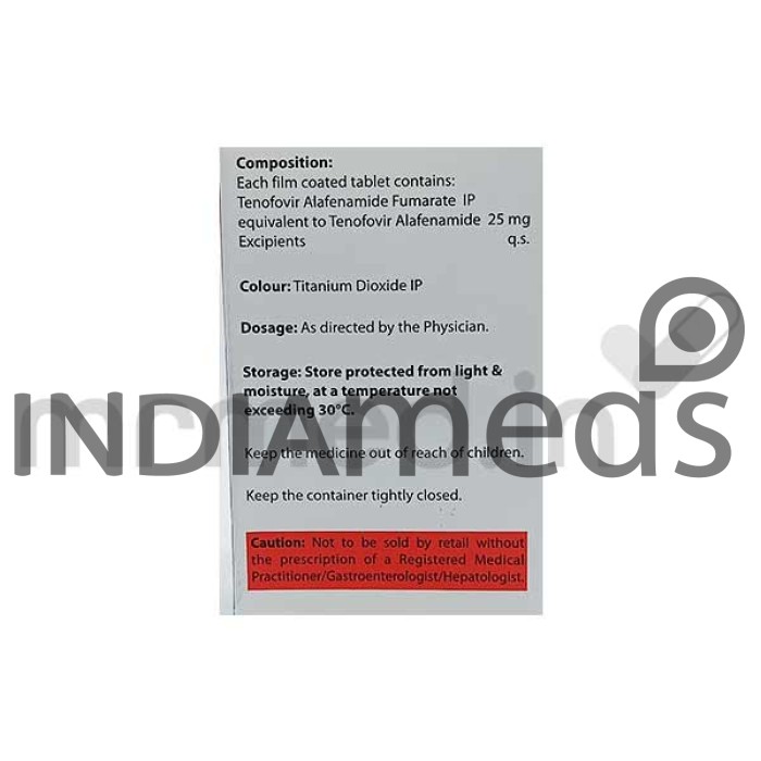 Samhep TAF 25mg Tablet