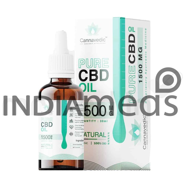 Cannavedic Pure CBD OIL 1500mg 30ml