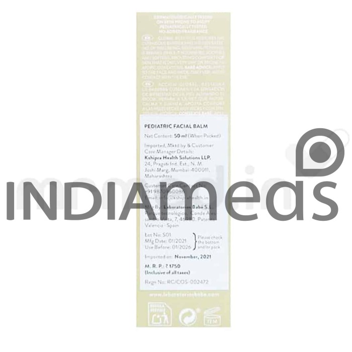 Babe Pediatric Facial Balm 50ml