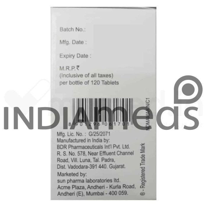 Erlamide 60mg Tablet