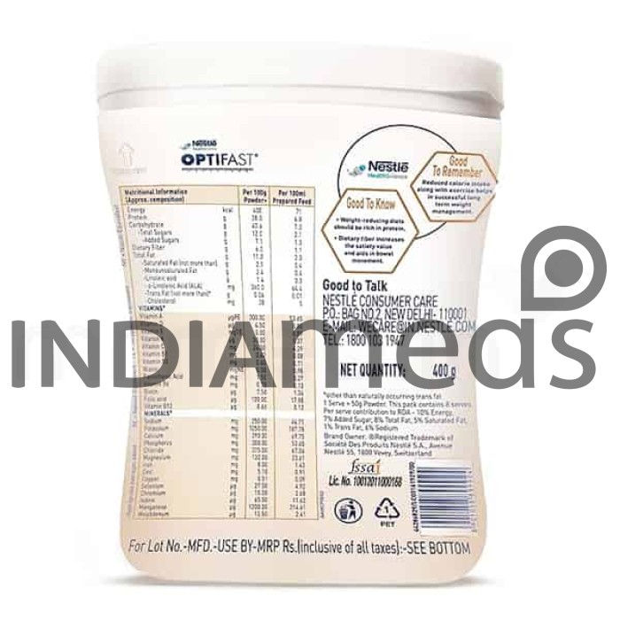 Nestle Optifast Chocolate Powder 400gm
