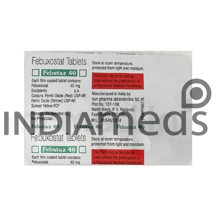 Febutaz 40mg Tablet