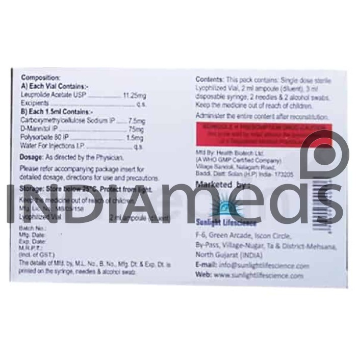 Leuprosun 11.25mg Injection
