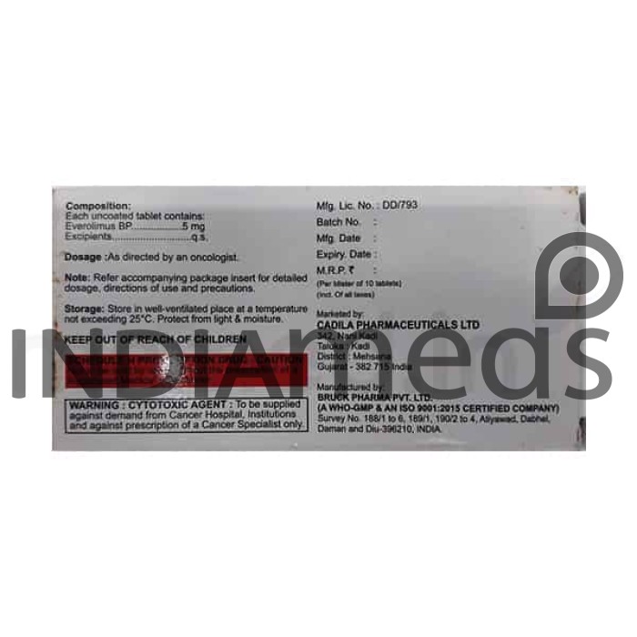 Xolimus 5mg Tablet