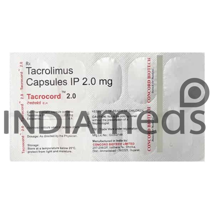 Tacrocord 2mg Capsule