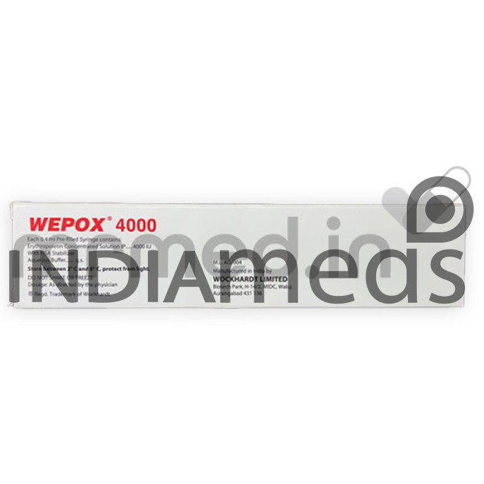 Wepox 4000 IU Injection