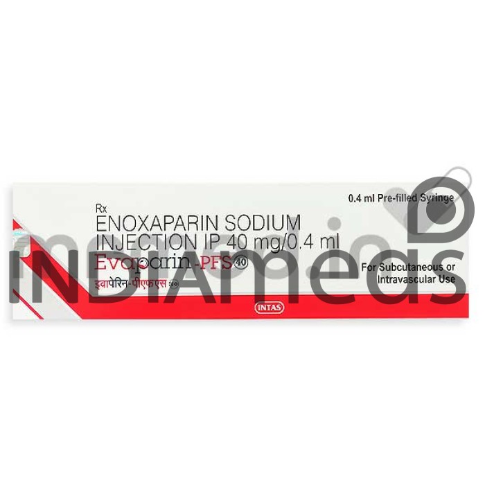 Evaparin 40mg Injection