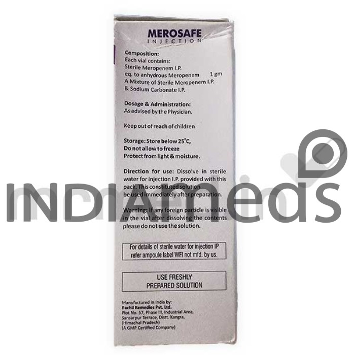 Merosafe 1gm Injection