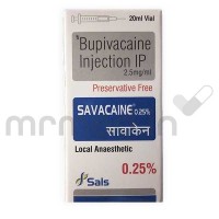 Savacaine 0.25% Injection