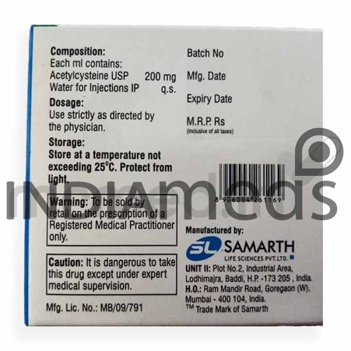 Mucomix 200mg Injection