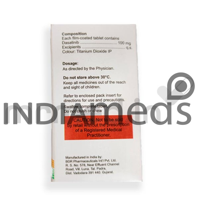Dasafav 100mg Tablet