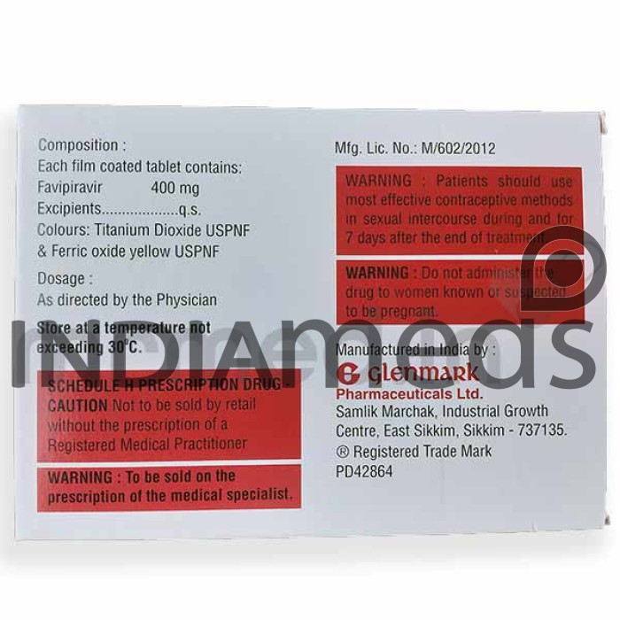 Fabiflu 400mg Tablet