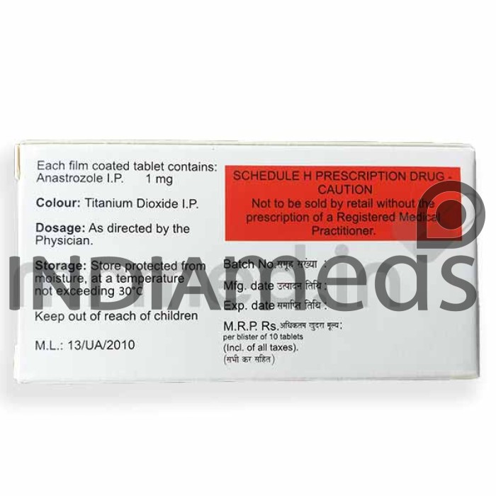 Anastronat 1mg Tablet