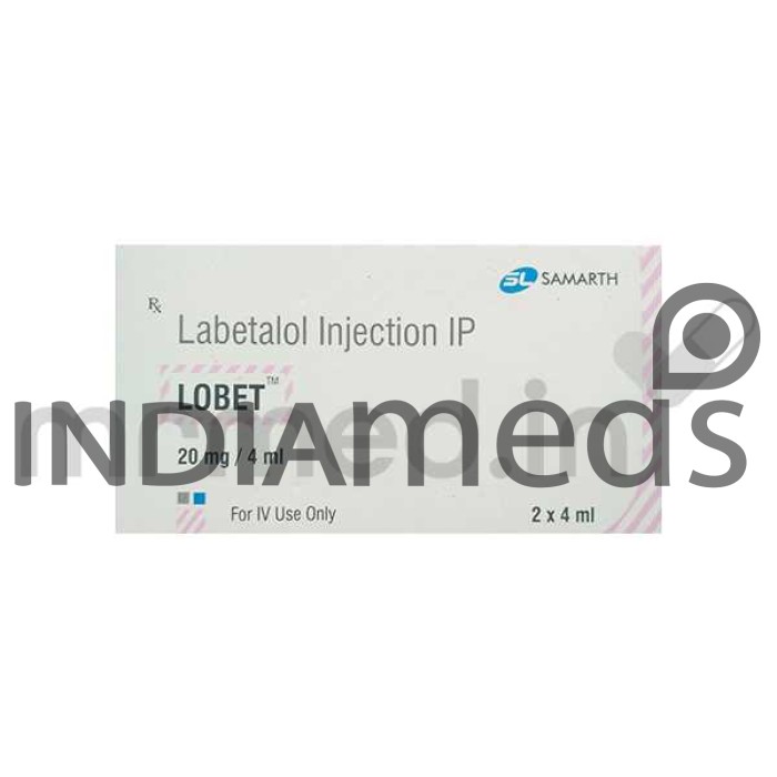Lobet 20mg Injection