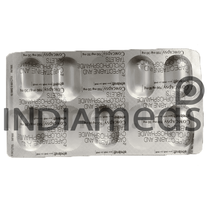 Comcapsy 700mg/30mg Tablet 7's