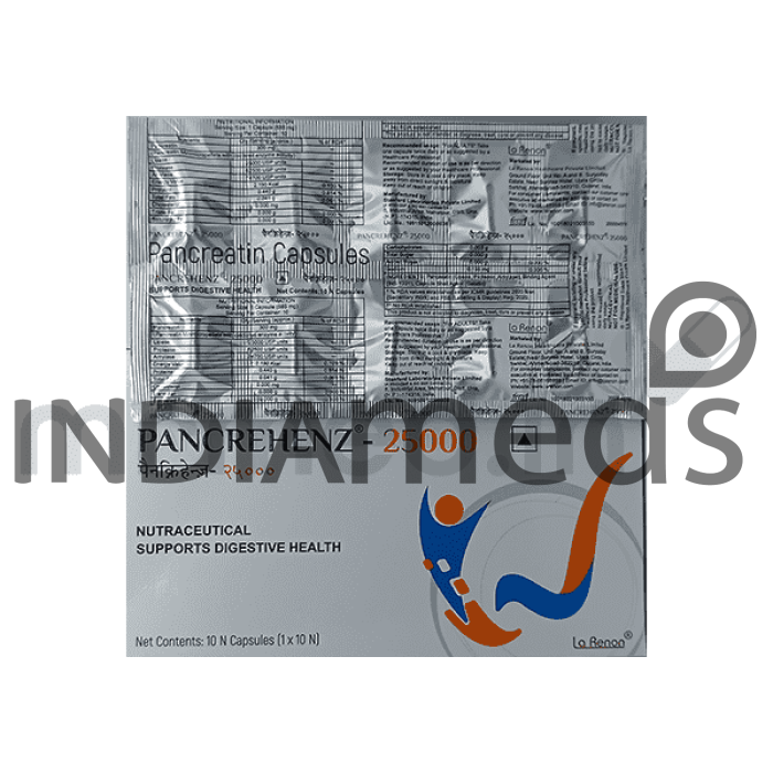 Pancrehenz 25000 Capsule