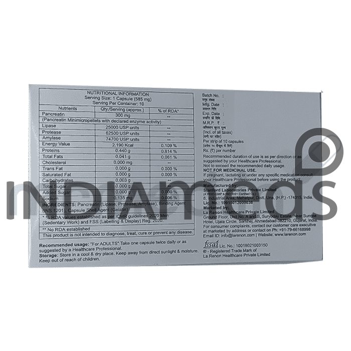 Pancrehenz 25000 Capsule