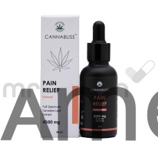Cannabliss Pain Relief Natural 4500mg OIL 30ml