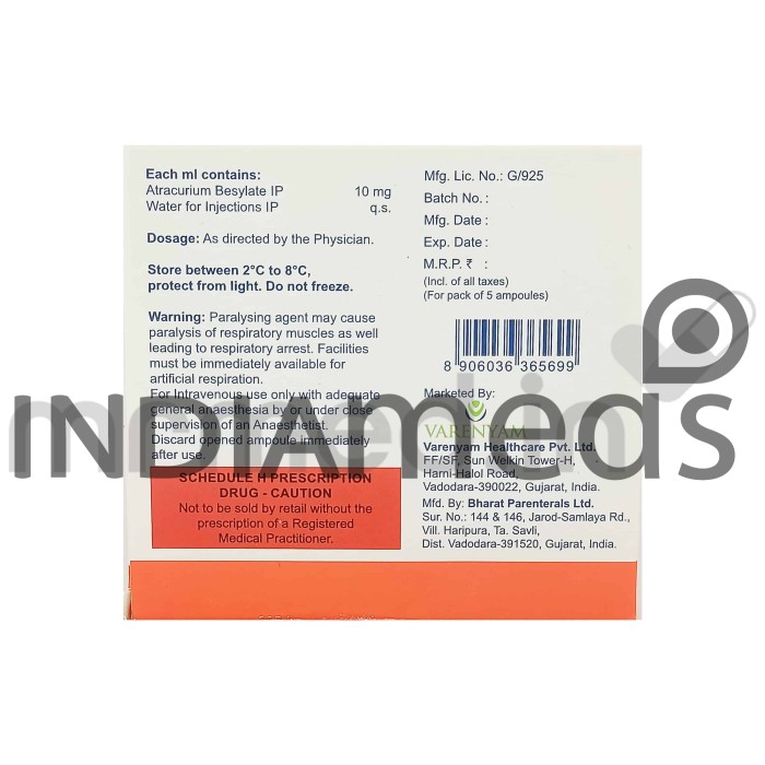 Atrabloc 2.5mg Injection
