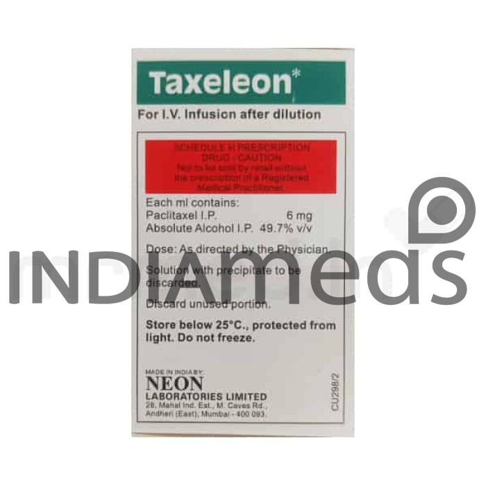 Taxeleon 100mg Injection