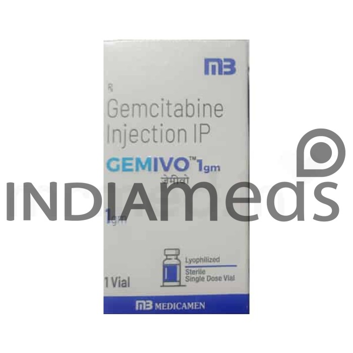 Gemivo 1000mg Injection