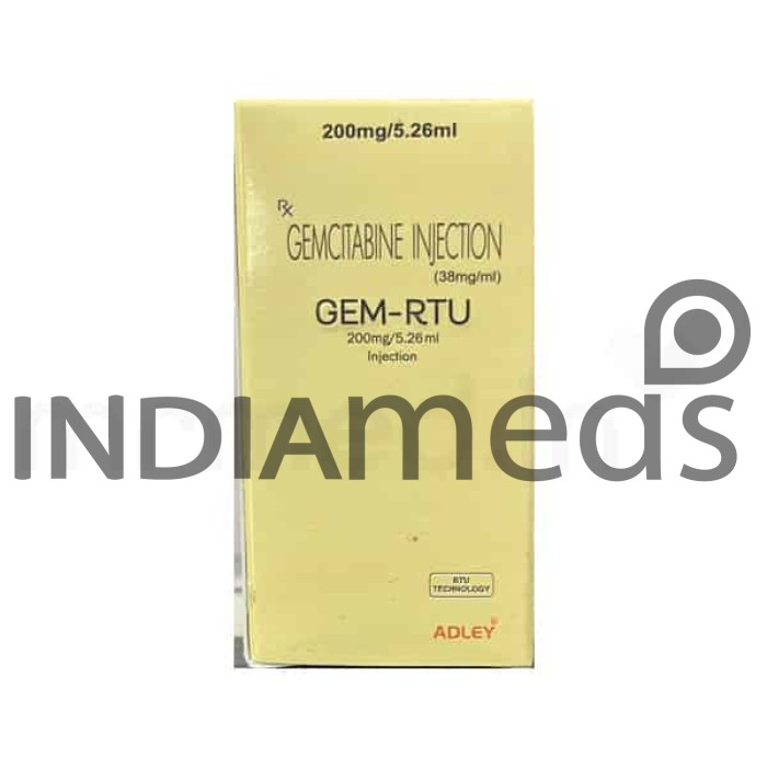 GEM RTU 200mg Injection
