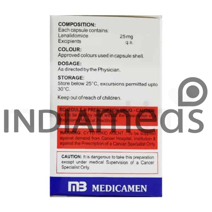 Ledomed 25mg Capsule